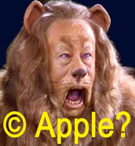 apple copyright lion